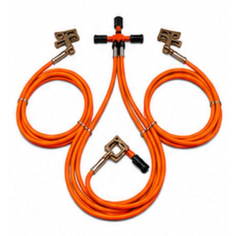 Earthing set for electrical installation