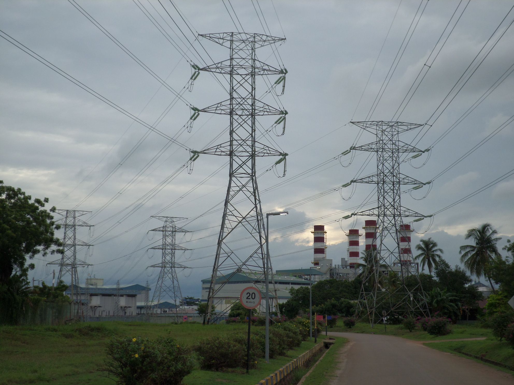 Power transmission infrastructure in Malaysia